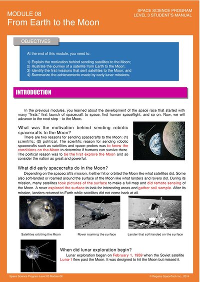SSP 14-15 Level 3 Module M08
