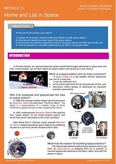 SSP 14-15 Level 3 Module M11