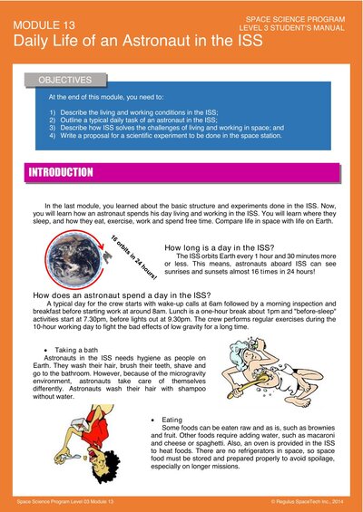 SSP 14-15 Level 3 Module M13