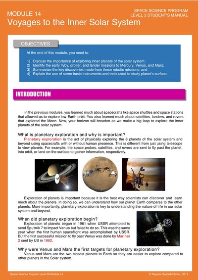 SSP 14-15 Level 3 Module M14