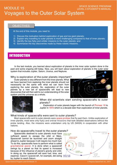 SSP 14-15 Level 3 Module M15